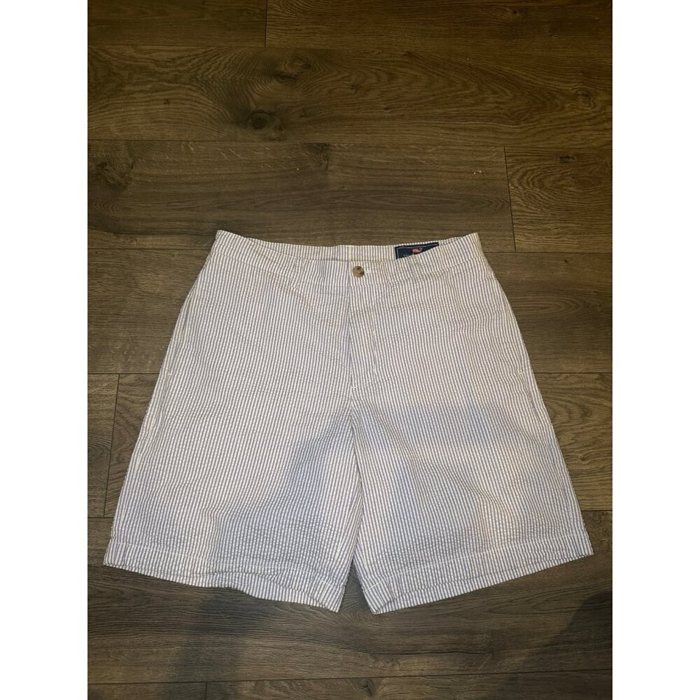 Mens Vineyard Vines Shorts Purple White Sz 32